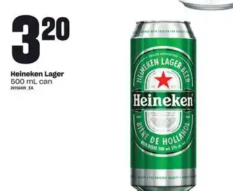 Loblaws Heineken lager, 500 ml can offer