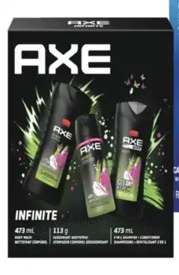 Real Canadian Superstore Axe holiday gift pack offer
