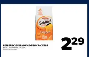 Real Canadian Superstore Pepperidge farm goldfish crackers, 156-227 g offer