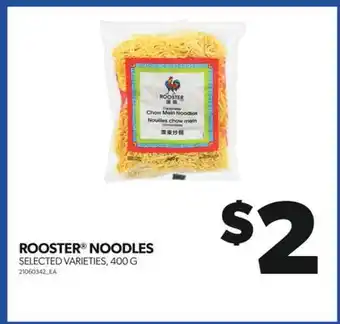 Real Canadian Superstore Rooster noodles, 400 g offer