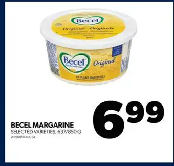 Real Canadian Superstore Becel margarine, 637/850 g offer
