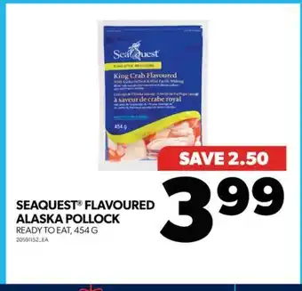 Real Canadian Superstore Seaquest flavoured alaska pollock, 454 g offer