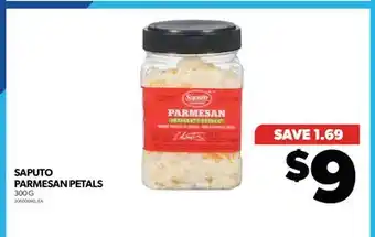 Real Canadian Superstore Saputo parmesan petals, 300 g offer