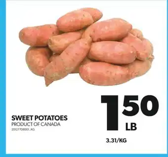 Real Canadian Superstore Sweet potatoes offer
