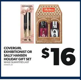 Real Canadian Superstore Covergirl exhibitionist or sally hansen holiday gift set offer