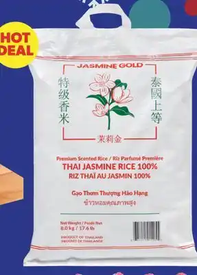 Real Canadian Superstore Jasmine gold thai jasmine rice, 8 kg offer