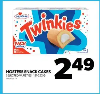 Real Canadian Superstore Hostess snack cakes, 121-252 g offer