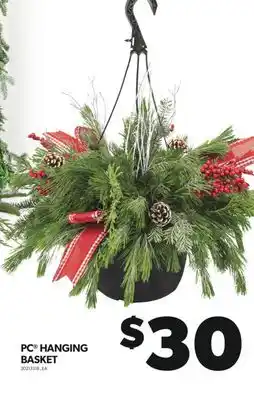 Real Canadian Superstore Pc hanging basket offer