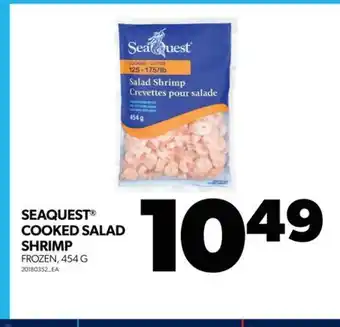 Real Canadian Superstore Seaquest cooked salad shrimp, 454 g offer