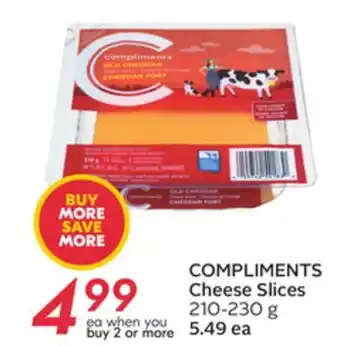 Sobeys Cheese slices offer