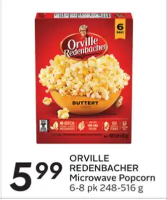 Sobeys Microwave popcorn offer