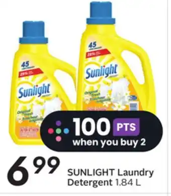 Sobeys Laundry detergent offer