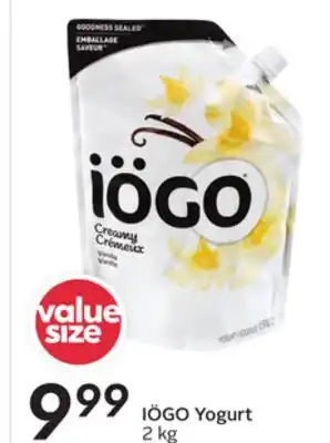 Sobeys Yogurt offer