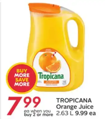 Sobeys Orange juice offer