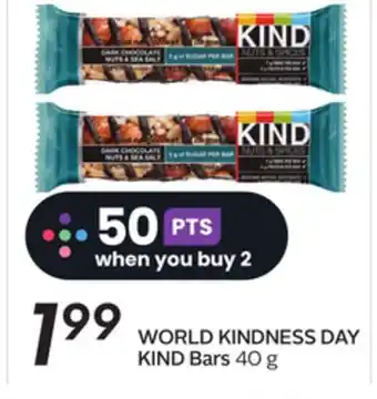 Sobeys Kind bars offer
