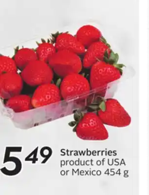 Sobeys Strawberries offer
