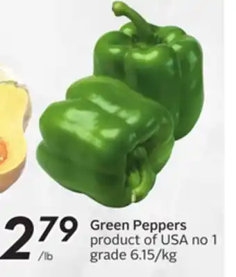 Sobeys Green peppers offer