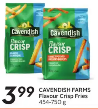 Sobeys Flavour crisp fries offer