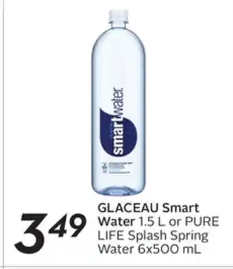 Sobeys Glaceau smart water offer