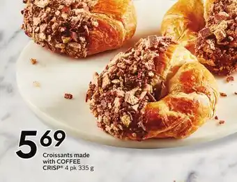 Sobeys Croissants made with offer
