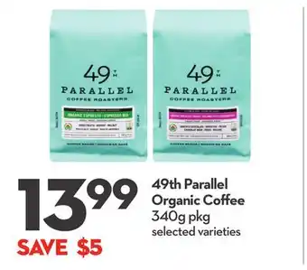 Longo's 49th parallel organic coffee offer