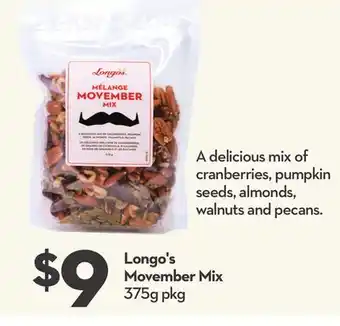 Longo's Longo's movember mix offer