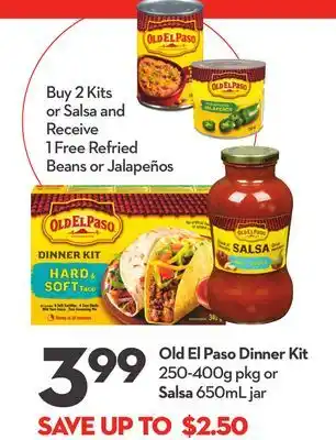 Longo's Old el paso dinner kit offer