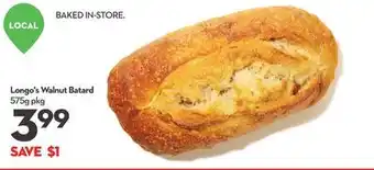 Longo's Longo's walnut batard offer