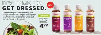 Longo's Longo's organic salad dressings offer