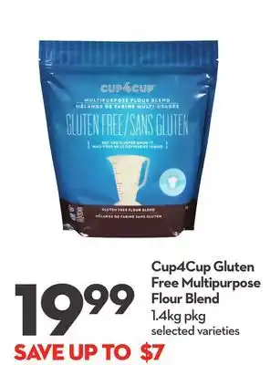 Longo's Cup4cup gluten free multipurpose flour blend offer