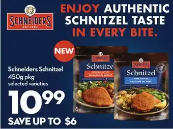Longo's Schneiders schnitzel offer
