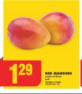 No Frills Red mangoes offer