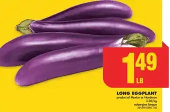 No Frills Long eggplant offer
