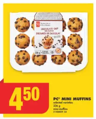 No Frills Pc mini muffins, 336 g offer