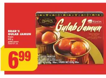 No Frills Brar's gulab jamun, 850 g offer