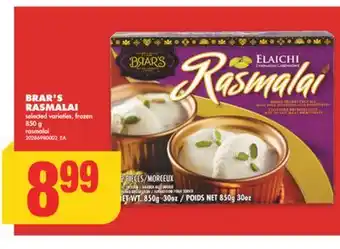 No Frills Brar's rasmalai, 850 g offer