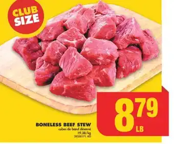 No Frills Boneless beef stew offer