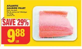 No Frills Atlantic salmon fillet offer
