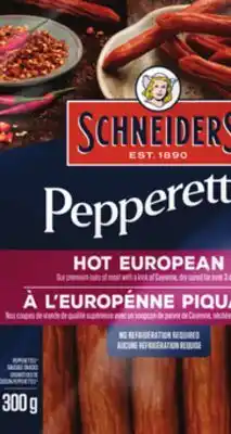 Foodland Schneiders pepperettes sausage snacks 300-375 g offer