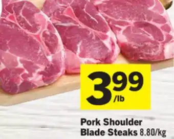 Foodland Pork shoulder blade steaks offer