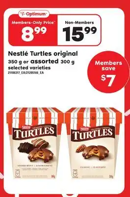 Independent Grocer Nestlé turtles original, 350 g or assorted, 300 g offer