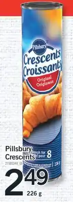 Fortinos Pillsbury crescents 226 g offer