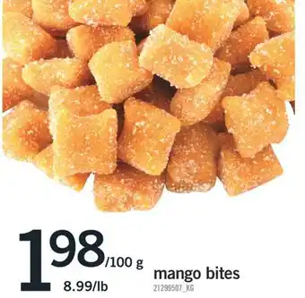 Fortinos Mango bites offer