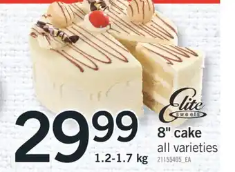 Fortinos 8 cake offer