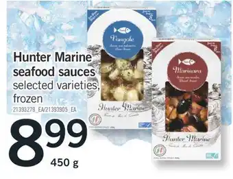 Fortinos Hunter marine seafood sauces, 450 g offer