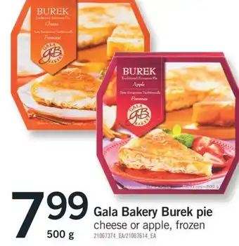 Fortinos Gala bakery burek pie, 500 g offer