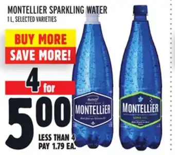 Metro Montellier sparkling water offer