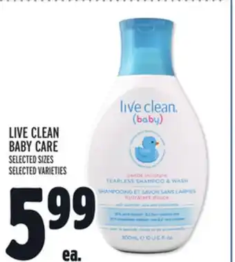 Metro Live clean baby care offer