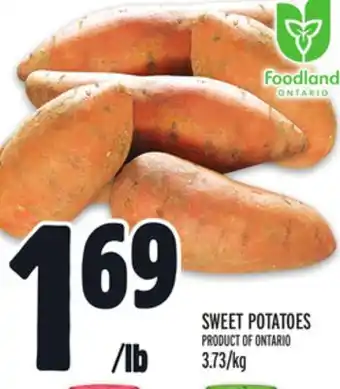 Metro Sweet potatoes offer