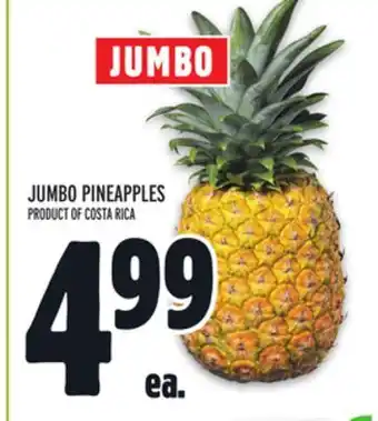 Metro Jumbo pineapples offer